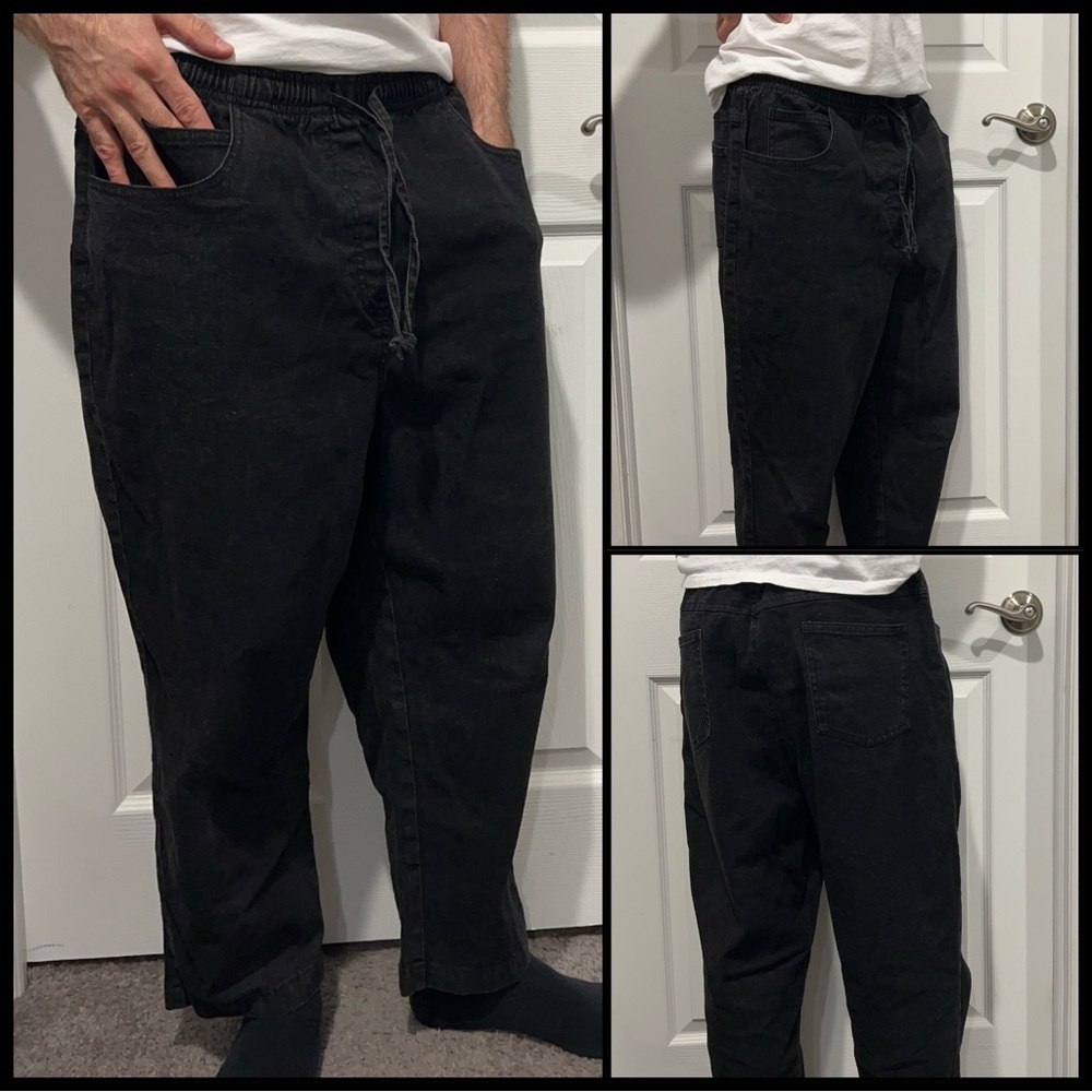 Denim & Co Hong Kong Men’s Harem Pants Size Large